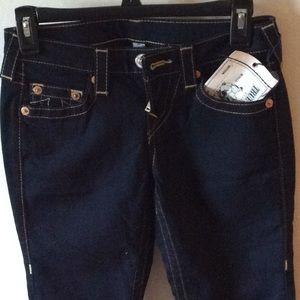 Two pairs of True Religion jeans